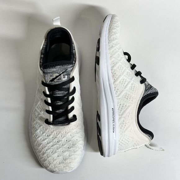 APL White and Black Athletic Shoes - Picture 4 of 16
